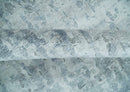 8x10 Ivory, gray and Silver Modern Abstract Hand Knotted Bamboo Silk Area Rug