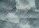 8x10 Ivory, Silver and Gray Modern Geometrical Handmade Art Silk Area Rug