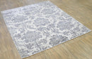 Ivory Hand Loom Modern Style Wool 8x10 Area Rug