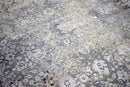 Traditional Gray And Brown Hand Knotted Wool 8x10 Area Rug