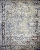 Traditional Gray And Brown Hand Knotted Wool 8x10 Area Rug