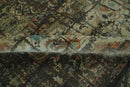 Traditional Serapi Olive Hand Knotted 8x10 Wool Area Rug