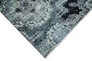 Traditional Style Blue Hand Knotted Wool 8x10 Area Rug