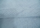 8x10 Solid Plain Blue, Silver Hand Loomed Modern Scandinavian Art Silk Loop Cut Area Rug