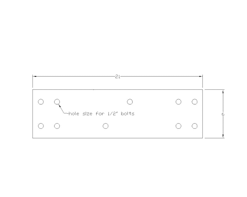 Industrial Style Brackets for 8x8 Dimensional Lumber