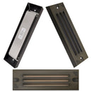 9" Grating Outdoor Step Lights with 5W LED, Flush Mount