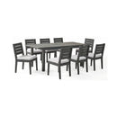 Alora 9-Piece Outdoor Dining Set With Extendable Acacia Wood Patio Table (SAK75134)