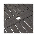 Alora 9-Piece Outdoor Dining Set With Extendable Acacia Wood Patio Table (SAK75134)