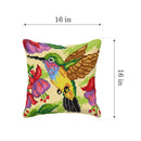 Cushion cross stitch kit "Humming bird" 9013