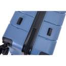 Hardshell Suitcase Spinner Wheels PP Luggage Sets Lightweight Durable Suitcase with TSA Lock,3-Piece Set (20/24/28), Blue