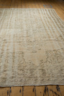 6.5x9.5 Vintage Distressed Oushak Carpet