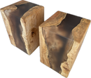 Two Chunky End Tables