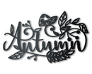 Metal Autumn Wall Art | Indoor Outdoor | Up to 36" | Over 20 Color Options