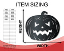 Metal Jack-O-Lanterns Wall Art | 3 Piece Set | Halloween | Indoor Outdoor | Up to 36" | Over 20 Color Options