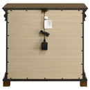 Garland 2-drawer Nightstand Bedside Table Brown Cherry