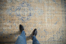 RESERVED 7.5x9 Vintage Distressed Oushak Carpet
