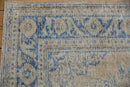 RESERVED 7.5x9 Vintage Distressed Oushak Carpet