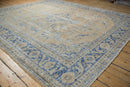 RESERVED 7.5x9 Vintage Distressed Oushak Carpet