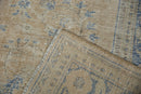RESERVED 7.5x9 Vintage Distressed Oushak Carpet