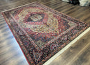 Karastan Rug 5.9 x 9 Medallion Kirman