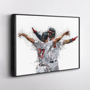 Austin Riley & Dansby Swanson Canvas Art – Atlanta Braves Wall Decor