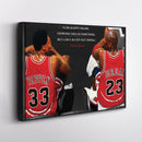Michael Jordan & Scottie Pippen Poster – Chicago Bulls Canvas Wall Art Decor