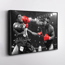 Mike Tyson vs Trevor Berbick Canvas Art – Boxing Wall Decor