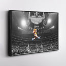 LeBron James Canvas Art – Slam Dunk Lakers Wall Decor