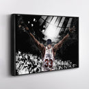 Patrick Ewing Canvas Art – Knicks Basketball Wall Decor