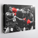 Mike Tyson vs Trevor Berbick Canvas Art – Boxing Wall Decor
