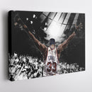 Patrick Ewing Canvas Art – Knicks Basketball Wall Decor