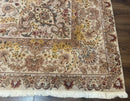 Sino Persian Rug 8x12, Wool & Silk, Traditional Elegant Carpet, Fine 200 KPSI