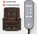 Large Power Lift Recliner With Massage And USB Ports