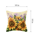 Cushion cross stitch kit "Sunflowers on meadow" 9124