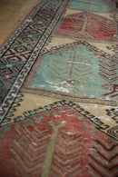 5x12.5 Vintage Distressed Oushak Rug Runner