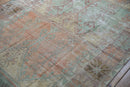 5x11.5 Vintage Distressed Oushak Rug Runner