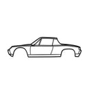 9146 1970 Metal Car Wall Art - NC0880