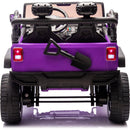 24V Two-Seater Kids Ride On Truck Car W/Parents Control,200wx2,Seat width 20.28in,Four-wheel Suspension,LED Lights,Music,MP3,Bluetooth,Two independent seat belts,Suitable for off-road For Kids Aged 3+