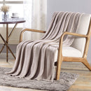 Decor&More Double Helix Embossed Ultra Lush Throw Blanket (50" x 60")
