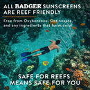 Badger Biodegradable Reef Safe Sunscreen, SPF 50 Unscented Zinc Oxide Sunscreen, 98% Organic Ingredients, Water Resistant Adventure Sport Sunblock, 2.9 fl oz, 3-Pack