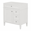 Bathroom Vanity With 2 Drawers And Tip-Out Drawer, Storage Cabinet