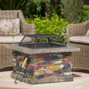 STONEWALL 28"SQUARE FIRE PIT