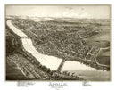 Vintage Map of Apollo, Pennsylvania 1896