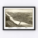 Vintage Map of Apollo, Pennsylvania 1896