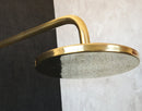 Unlacquered Brass Shower System With Tub Filler - Unlacquered Brass Shower