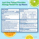 Alavert Allergy 24 Hour Relief, Citrus Burst Flavor, Orally Disintegrating Allergy Tablets, Non-drowsy Antihistamine, Loratadine 10mg, 18 Count