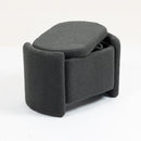 Mid Century Modern Accent Chair with Wood Frame, Upholstered Living Room Chairs with Waist Cushion, Reading Armchair for Bedroom Sunroom