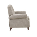 Julian - Push Back Recliner With Reclining Function - Sand