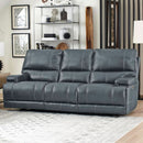 Verona Azure Cordless Power Reclining Sofa And Recliner Set