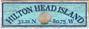 Hilton Head Island Home Decor Art Print on Real Wood